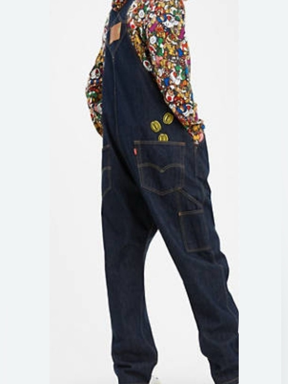 LEVI'S® X SUPER MARIO OVERALLS NINTENDO XS